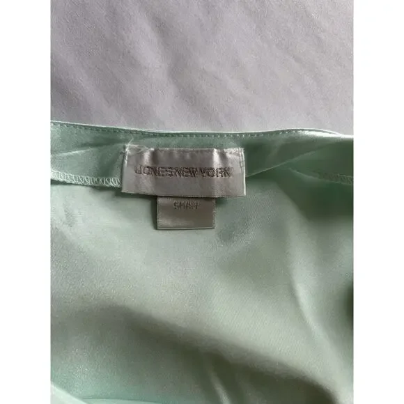 Vtg. Jones New York Slip Dress Womens Size Small Mint Green Romantic Comfort - Picture 3 of 9